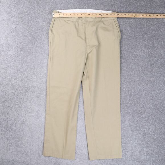 Dickies 874 Straight Leg Canvas Twill Work Pant Flat Front in Khaki Size 38X30 - Picture 2 of 13